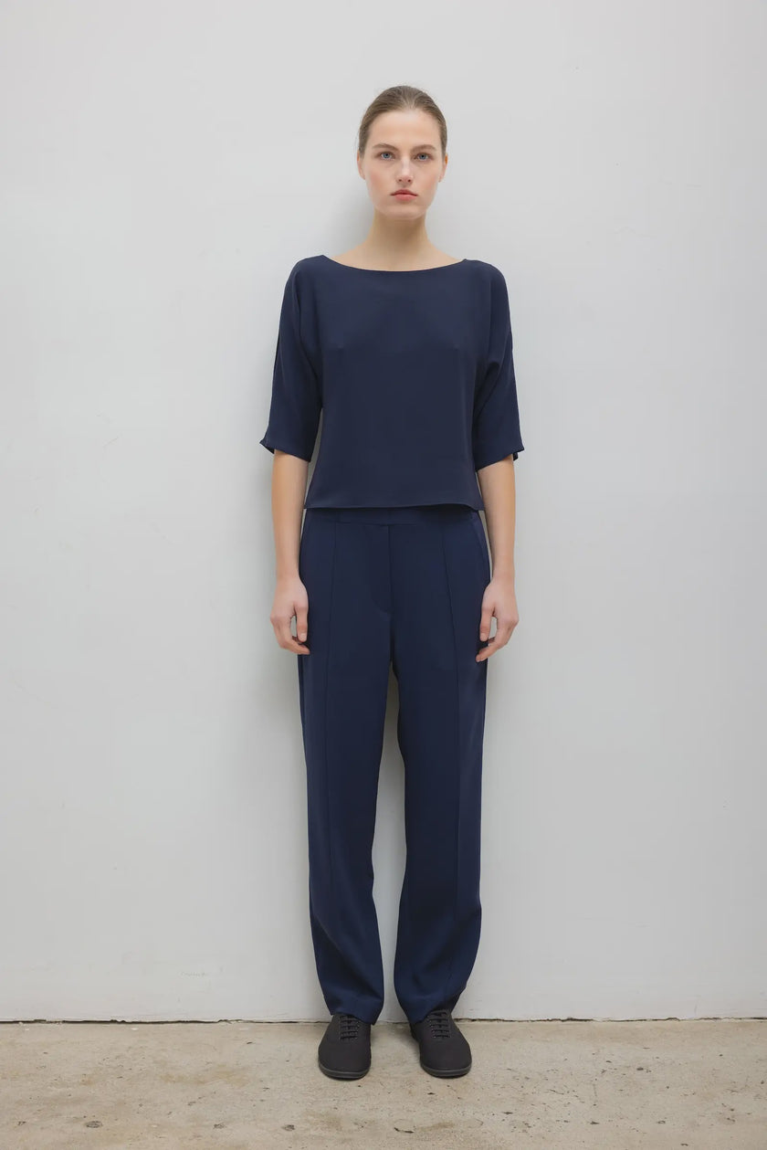 LES Crepe Pull On Trousers