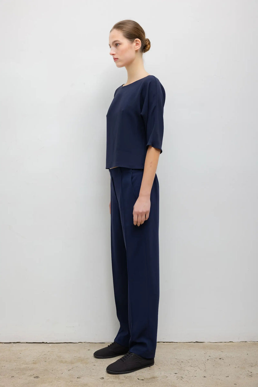 LES Crepe Pull On Trousers