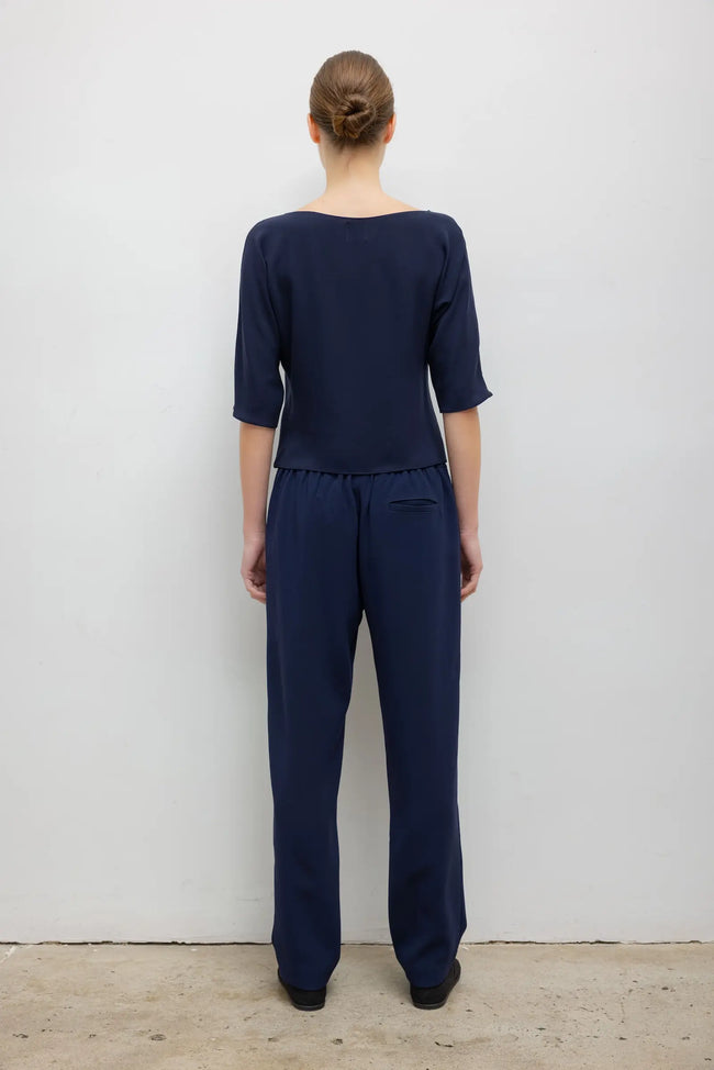 LES Crepe Pull On Trousers