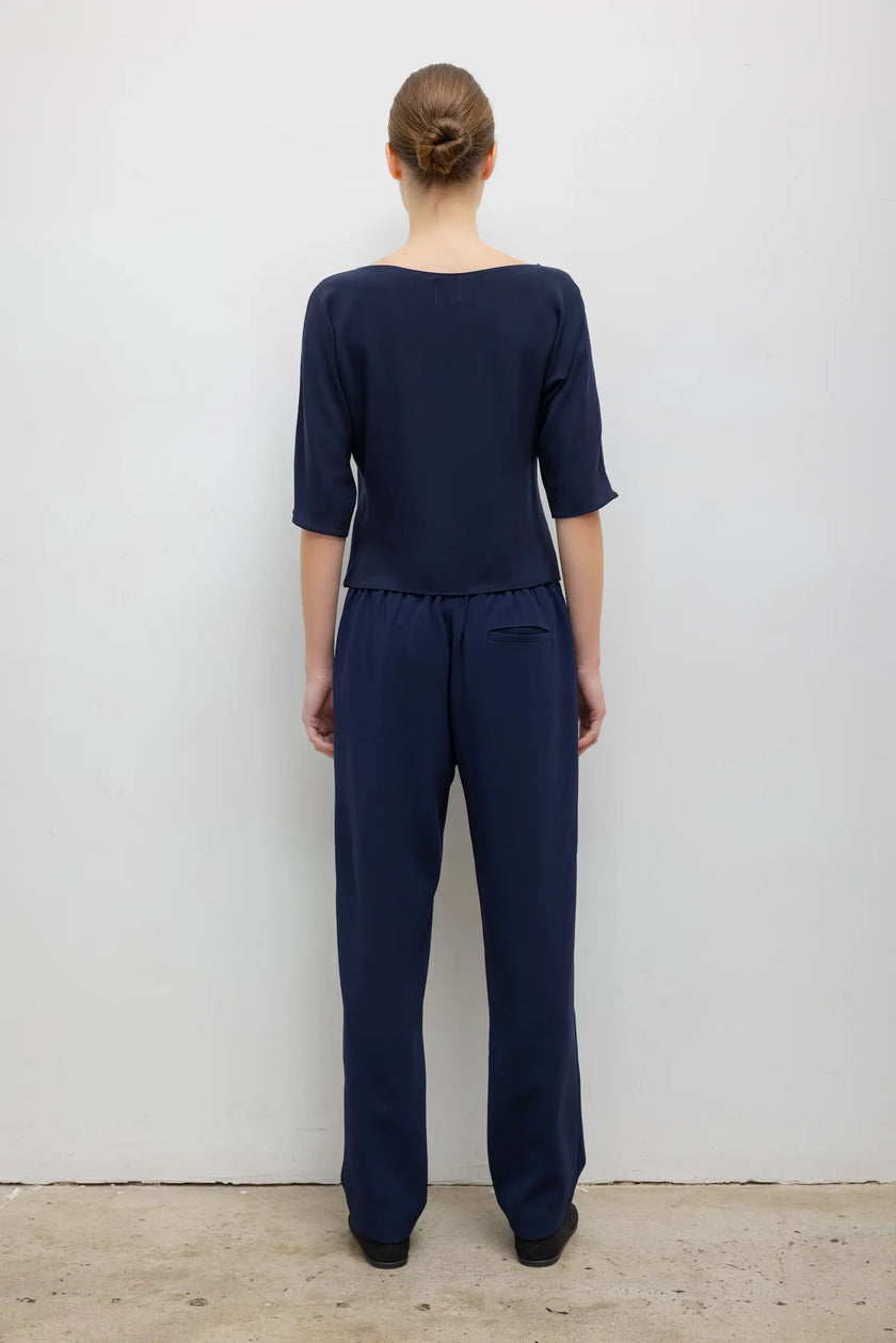 LES Crepe Pull On Trousers