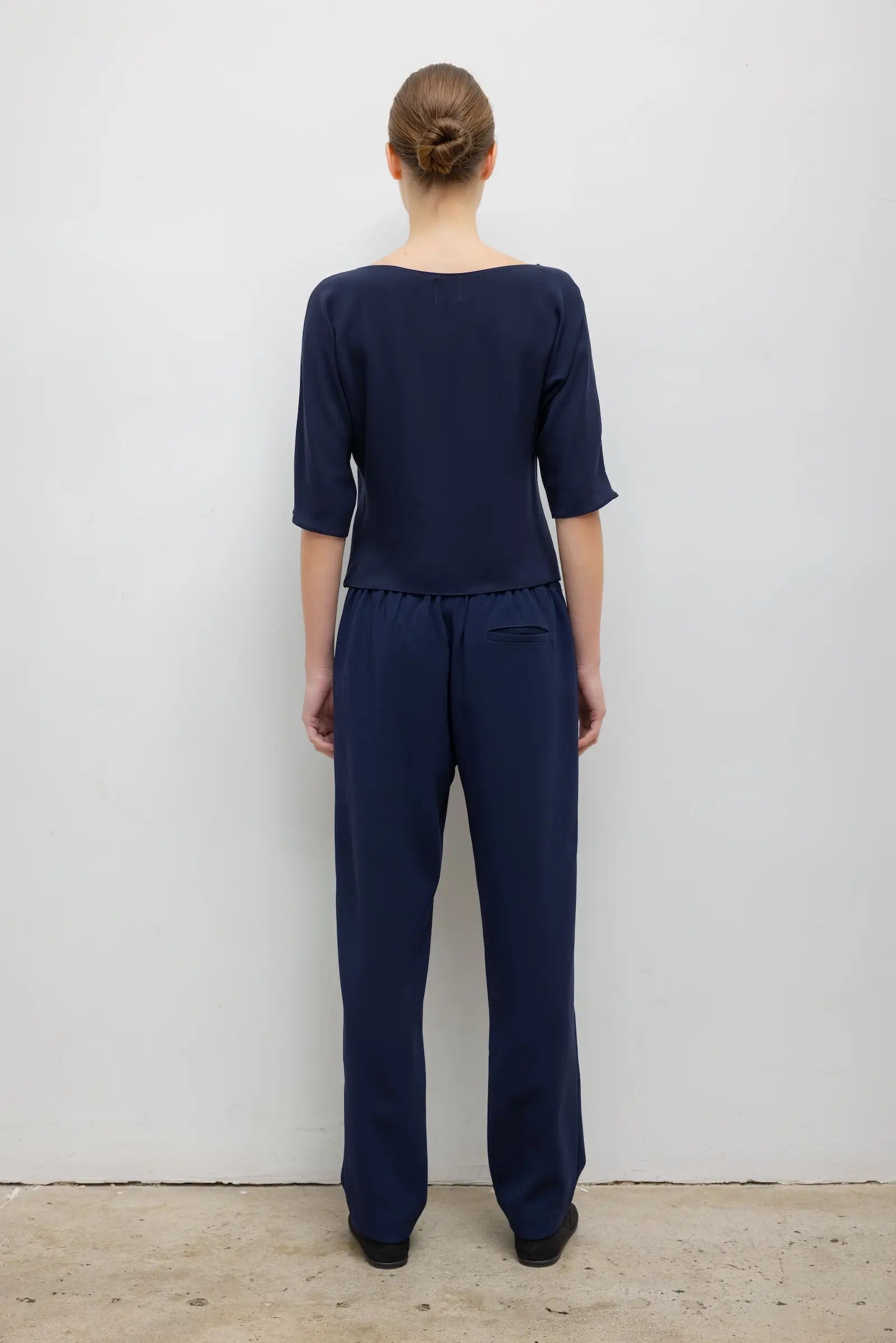 LES Crepe Dolman Top