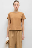 LES Camel Crewneck Tee