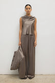 LES Satin Wide Leg Pants