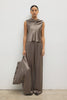 LES Satin Wide Leg Pants