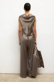 LES Satin Wide Leg Pants
