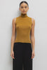 LES Shimmer Ribbed Turtleneck Sweater