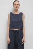 LES Linen Crew Tank