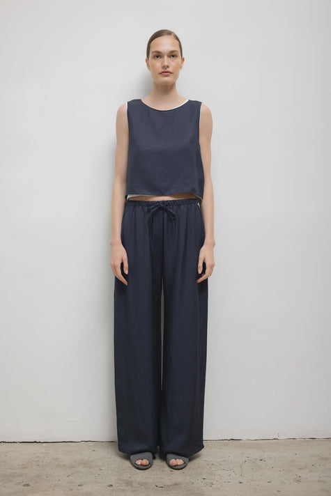 LES Linen Drawstring Pant
