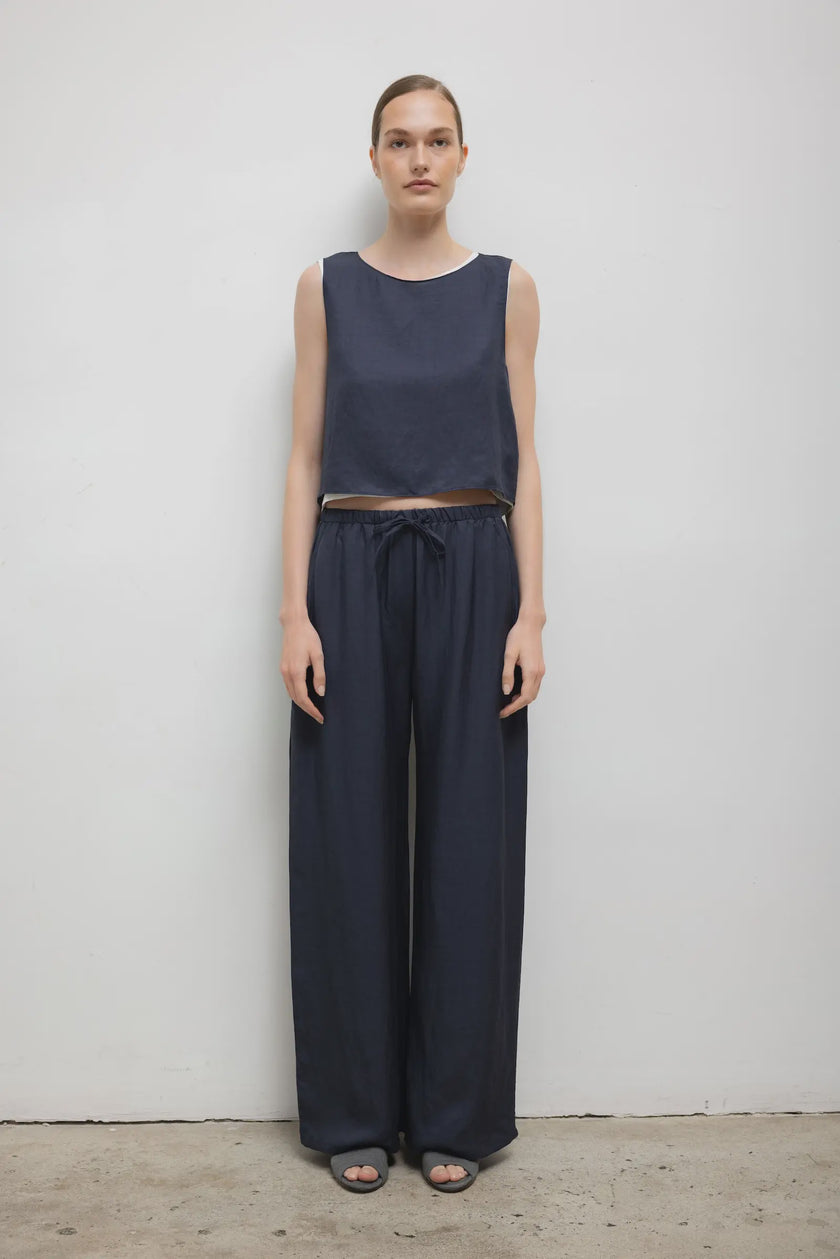 LES Linen Drawstring Pant