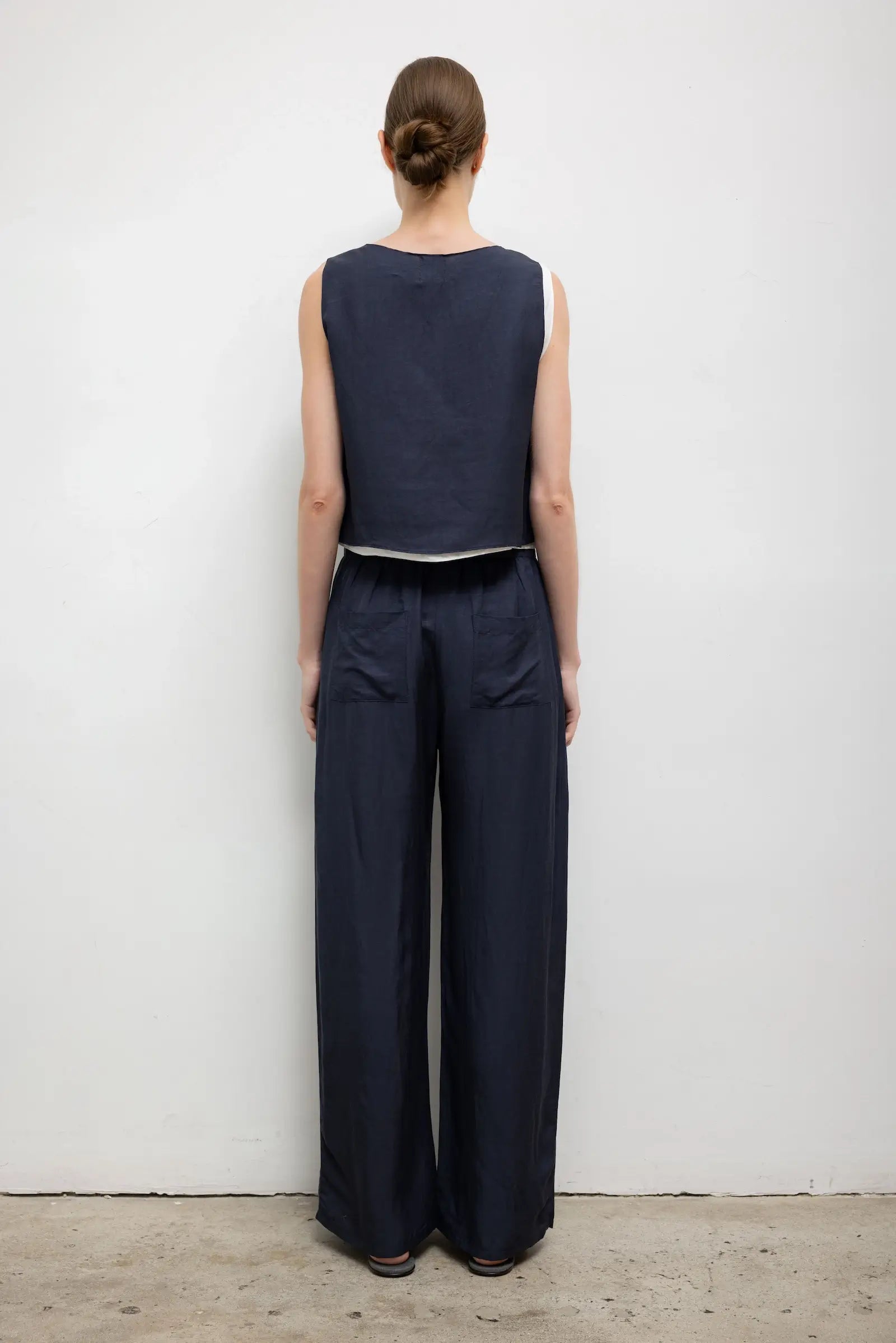 LES Linen Drawstring Pant