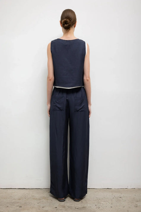 LES Linen Drawstring Pant
