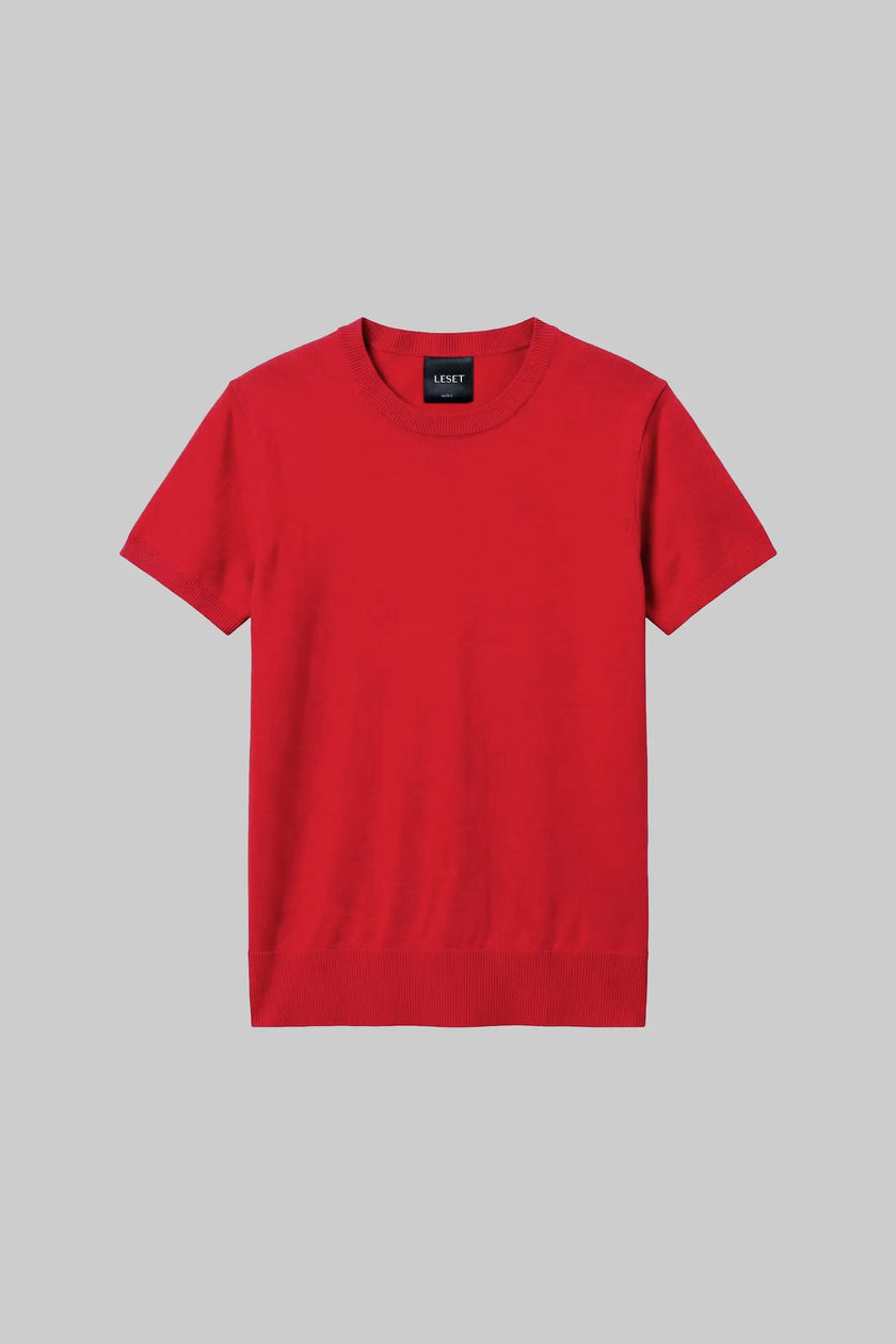 LES Knit Short Sleeve Tee