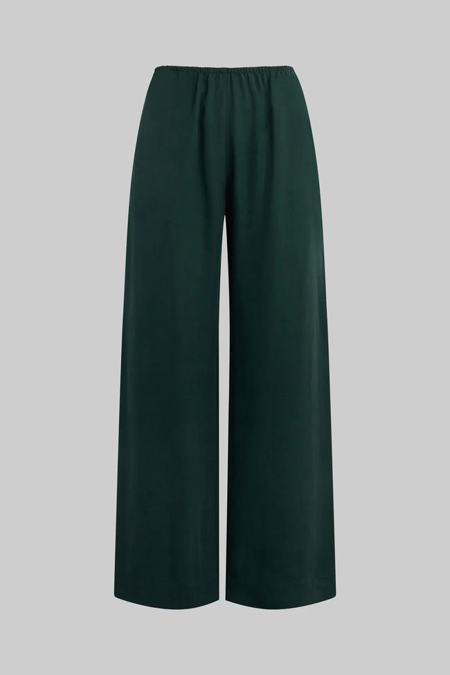 LES Teal Flowy Pants