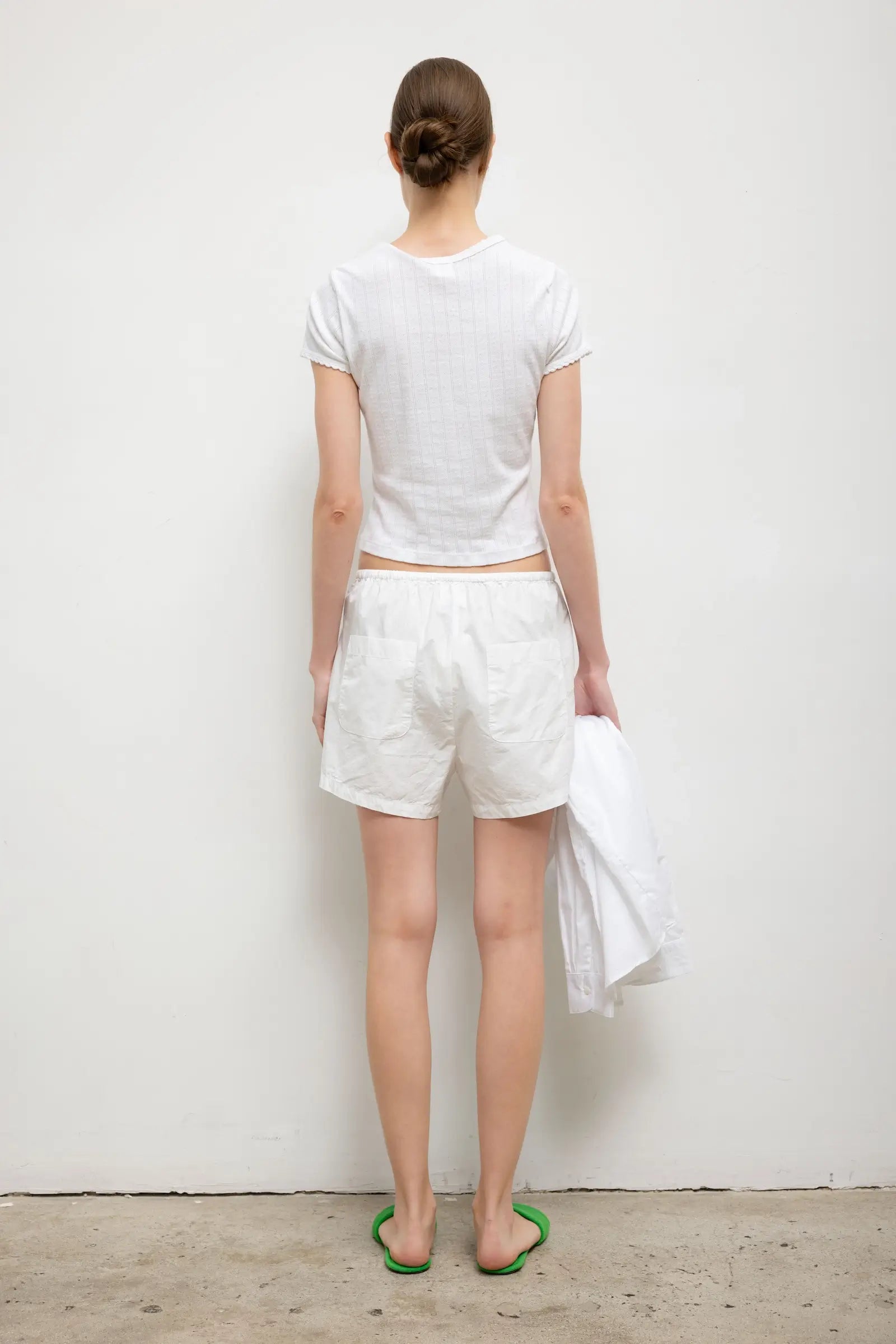 LES Drawstring Cotton Shorts