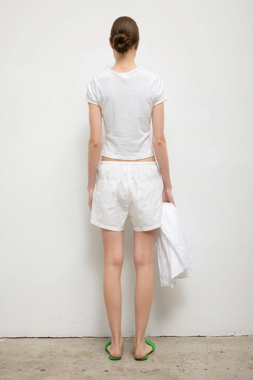 LES Drawstring Cotton Shorts