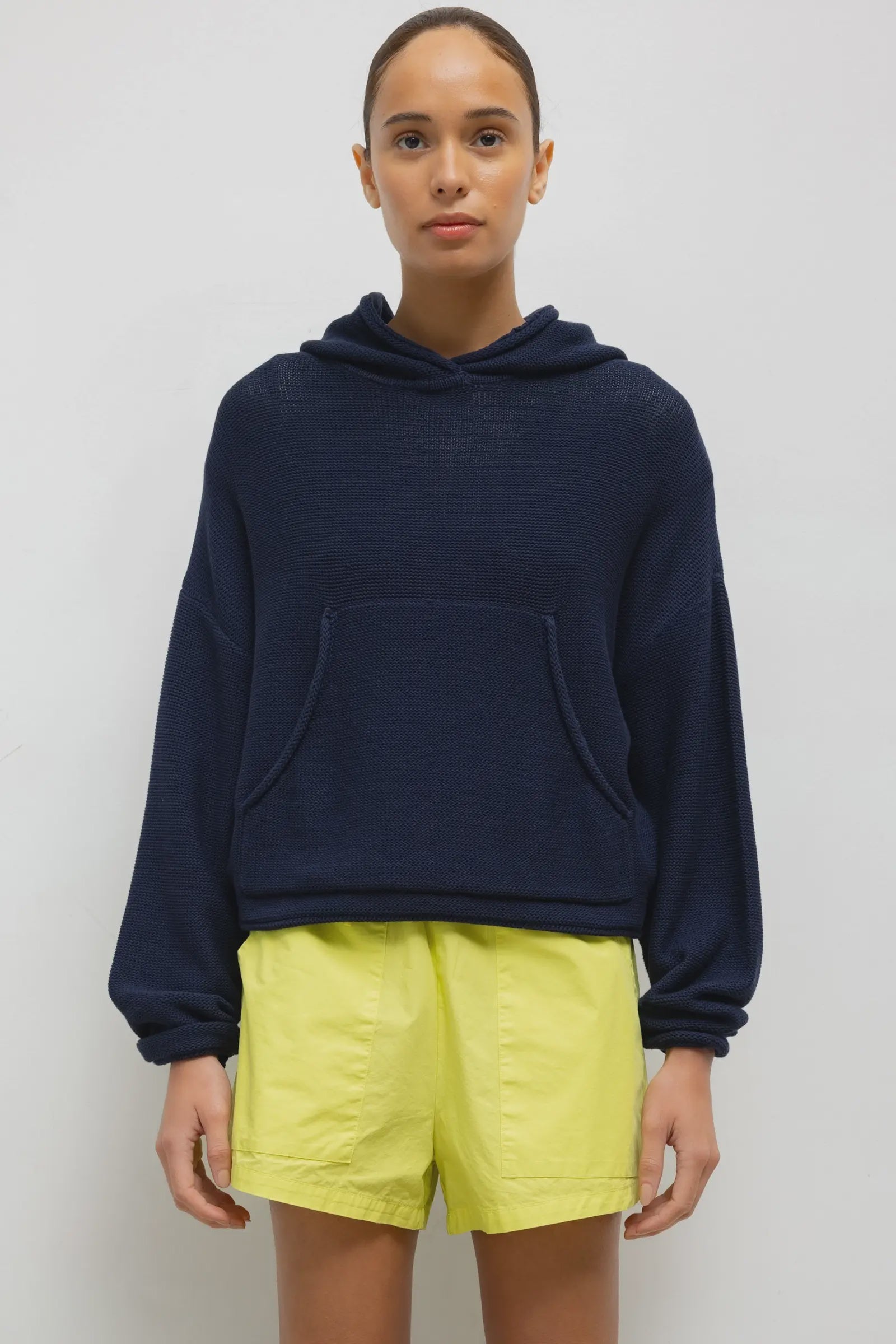 LES Cotton Knit Hoodie