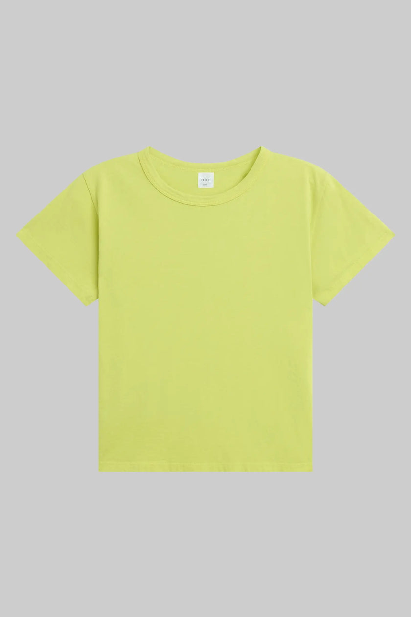 LES Chartreuse Crewneck Tee