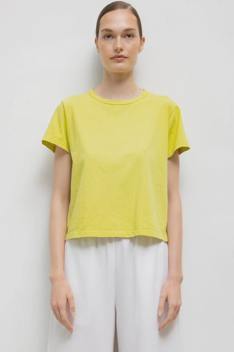 LES Chartreuse Crewneck Tee