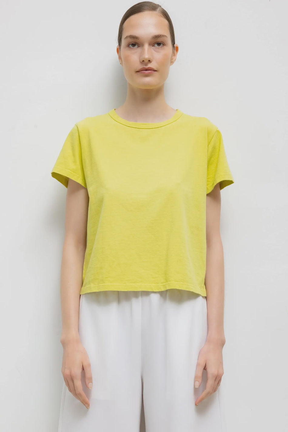 LES Chartreuse Crewneck Tee