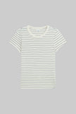 LES Striped Slim Tee