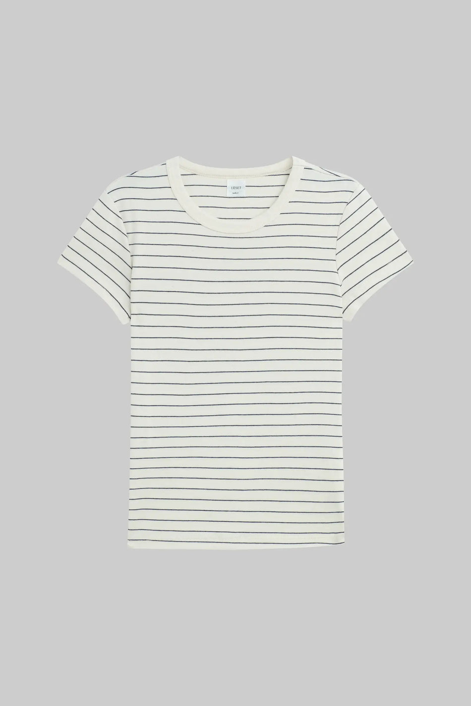 LES Striped Slim Tee