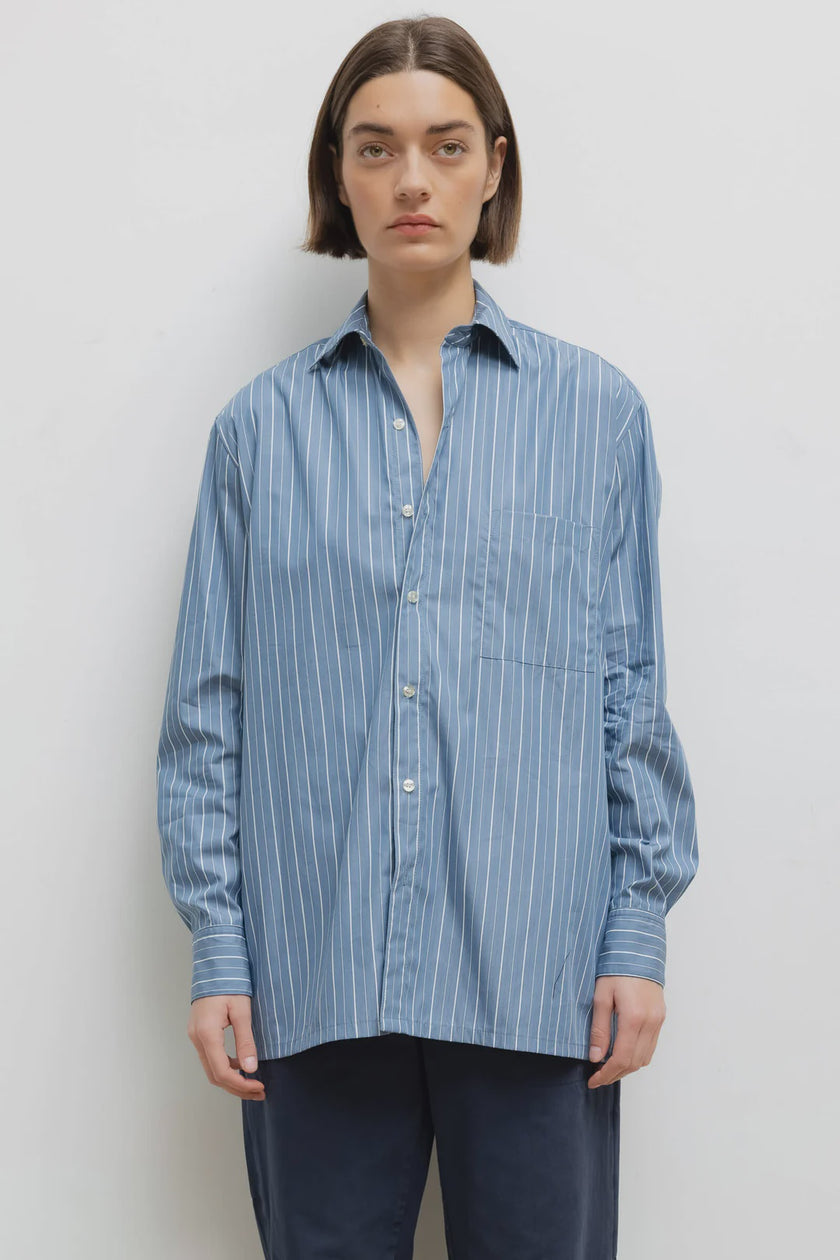 LES Stripe Classic Button Down