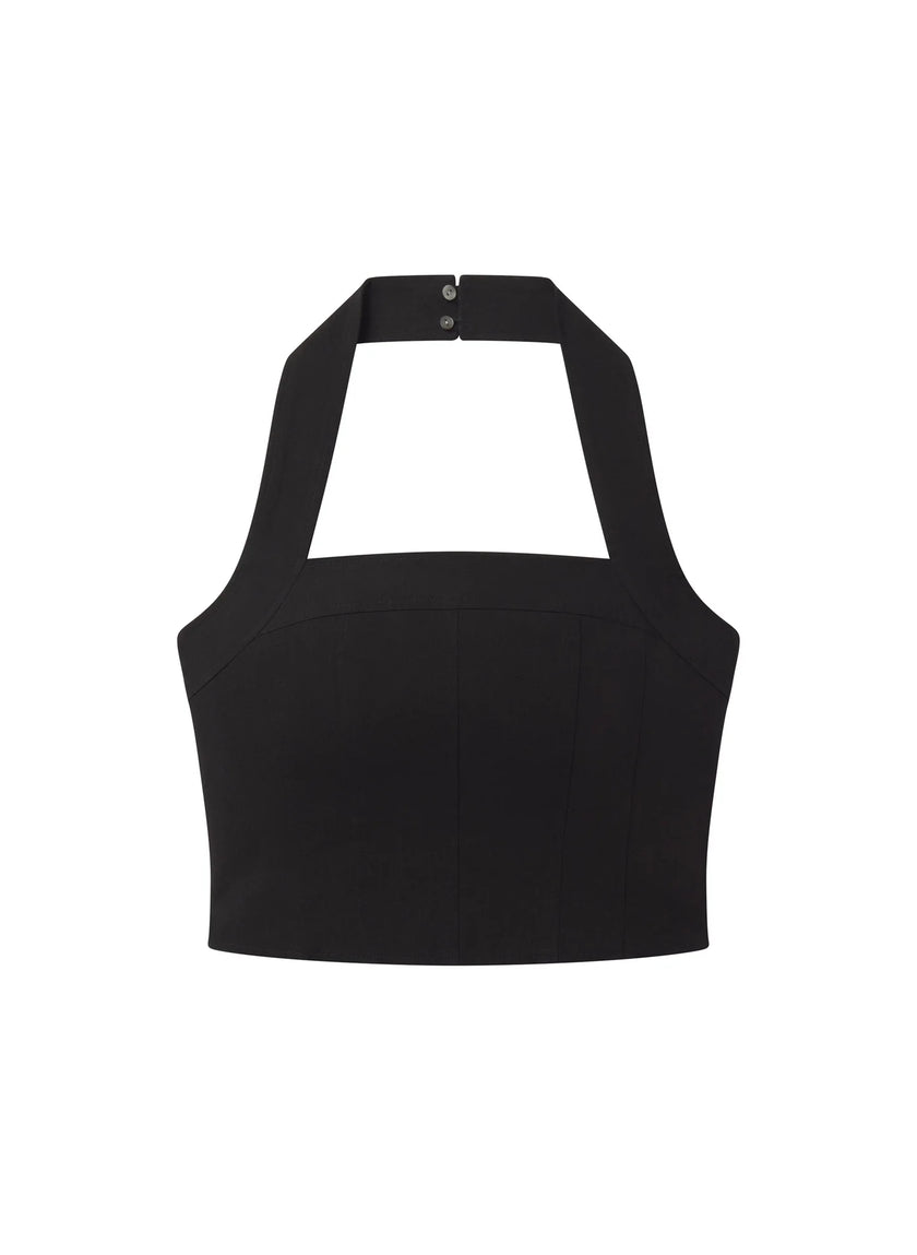 ALC Linen Halter Top