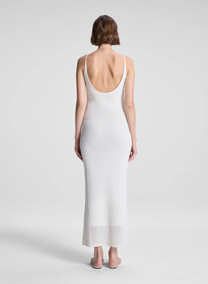 ALC White Embellished Dress