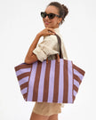 CLA Striped Canvas Tote