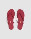 TKE Solid Red Flip Flop