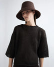 JL Straw Bucket Hat