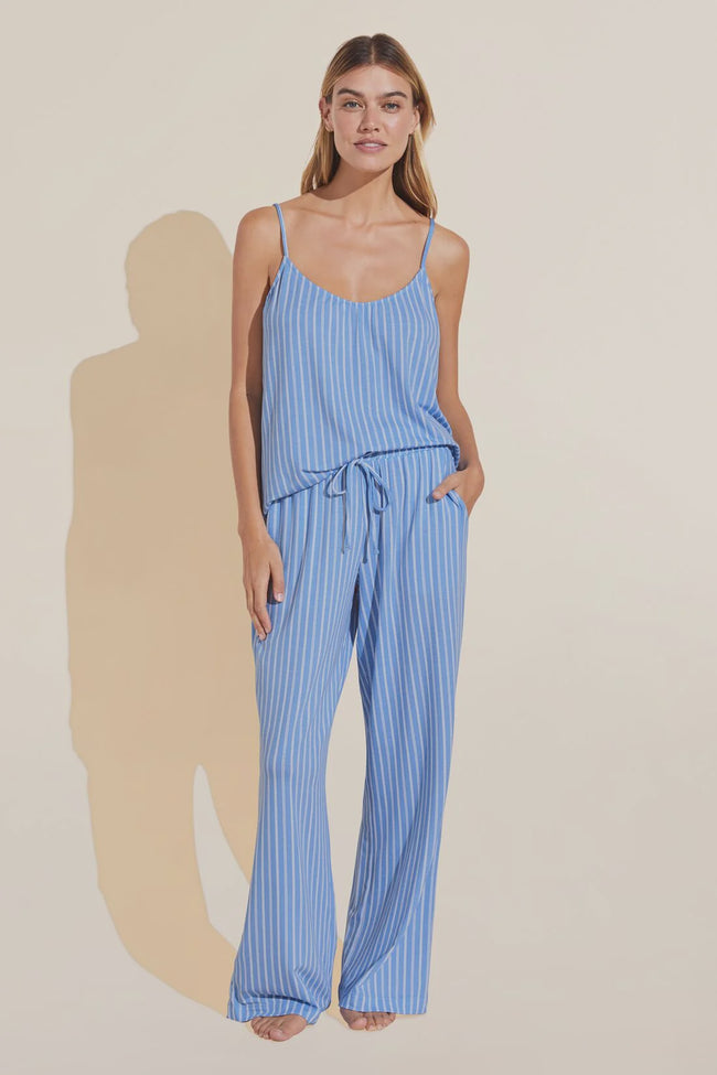 EBE Blue Striped Cami Set