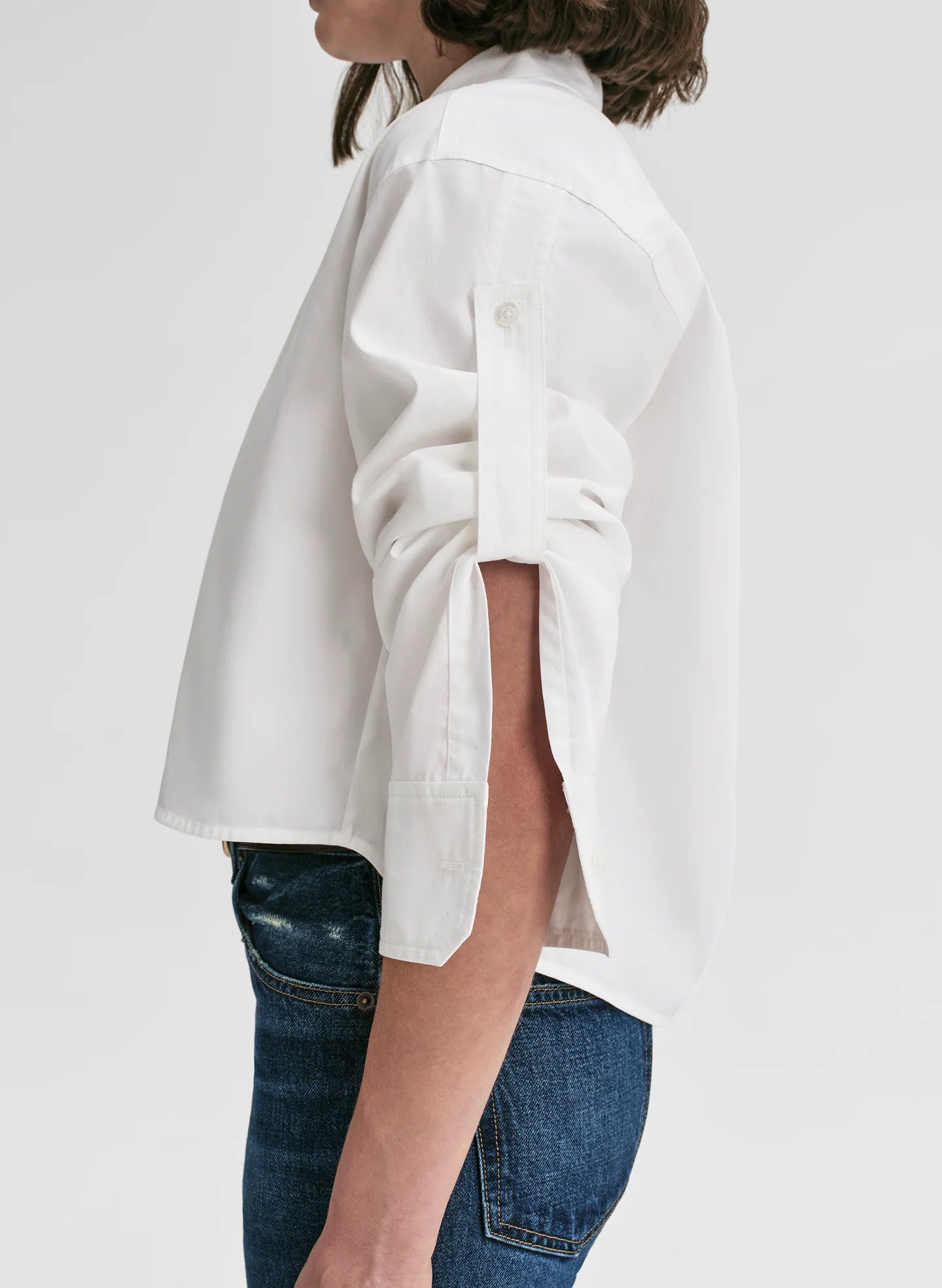 ALC Cropped Buttondown Shirt