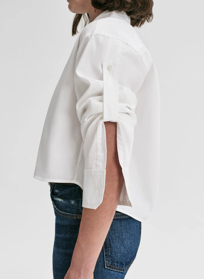 ALC Cropped Buttondown Shirt