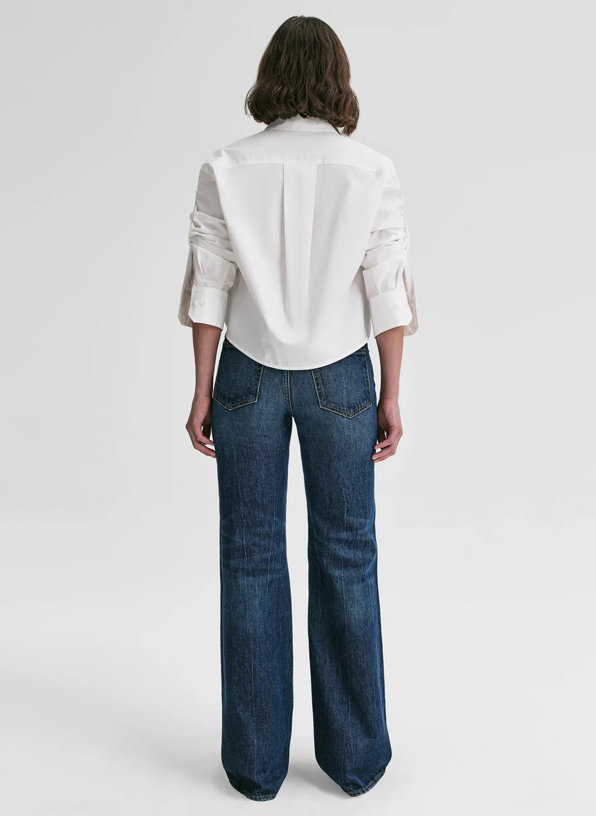 ALC Cropped Buttondown Shirt