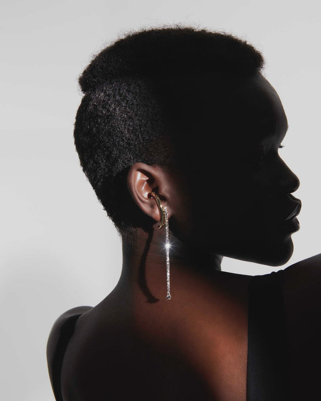 DEM Crystal Drop Earring