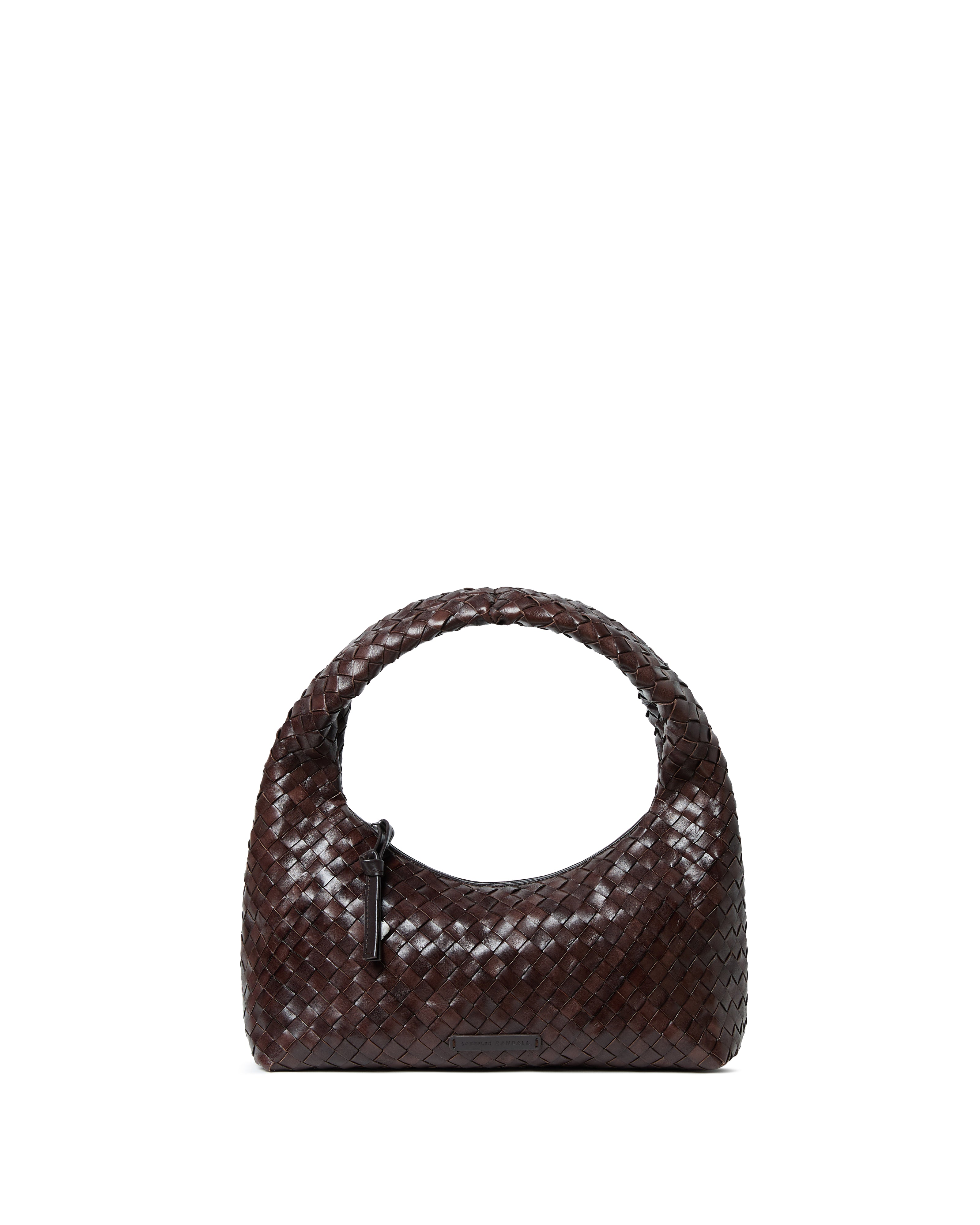 LOF Woven Chocolate Bag