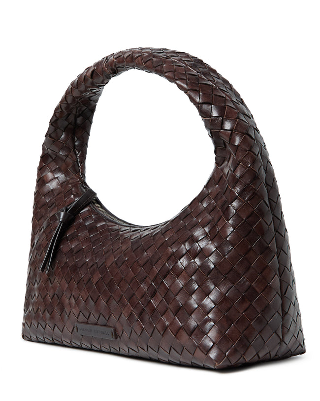 LOF Woven Chocolate Bag