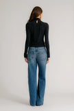 SAB Draped Turtleneck Top