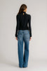 SAB Draped Turtleneck Top