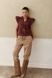 MN Faux Suede Pants