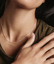 SHA Micro Tennis Necklace