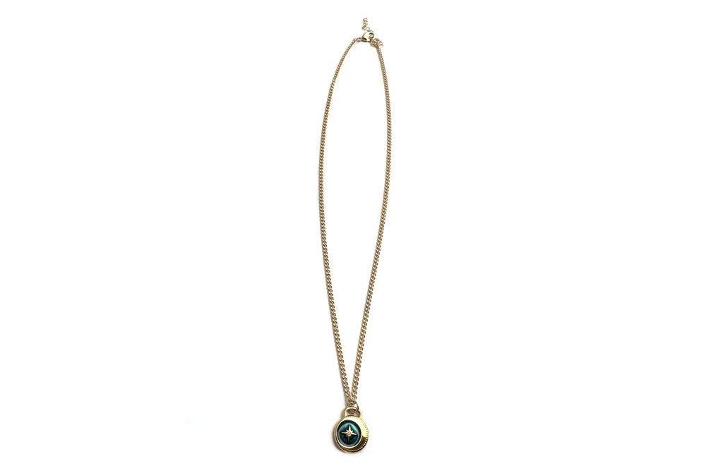 RN Midnight Star Dark Green Necklace