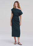 ALC Off the Shoulder Cinched Dress