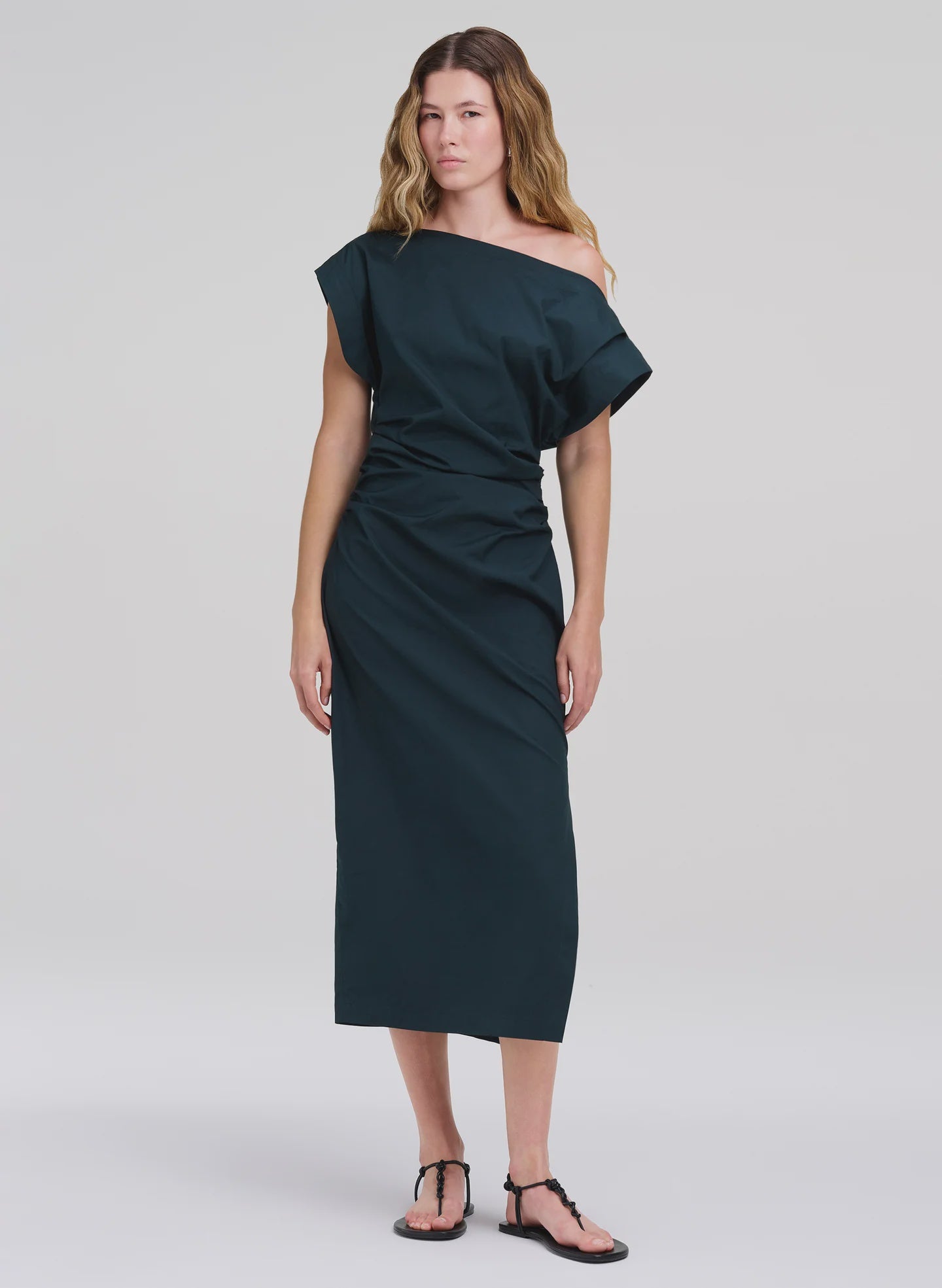ALC Off the Shoulder Cinched Dress