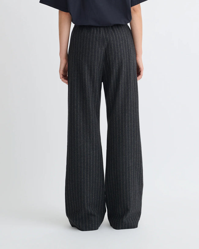 NAN Wool Pinstripe Trousers