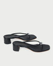 LOF Heeled Thong Sandal