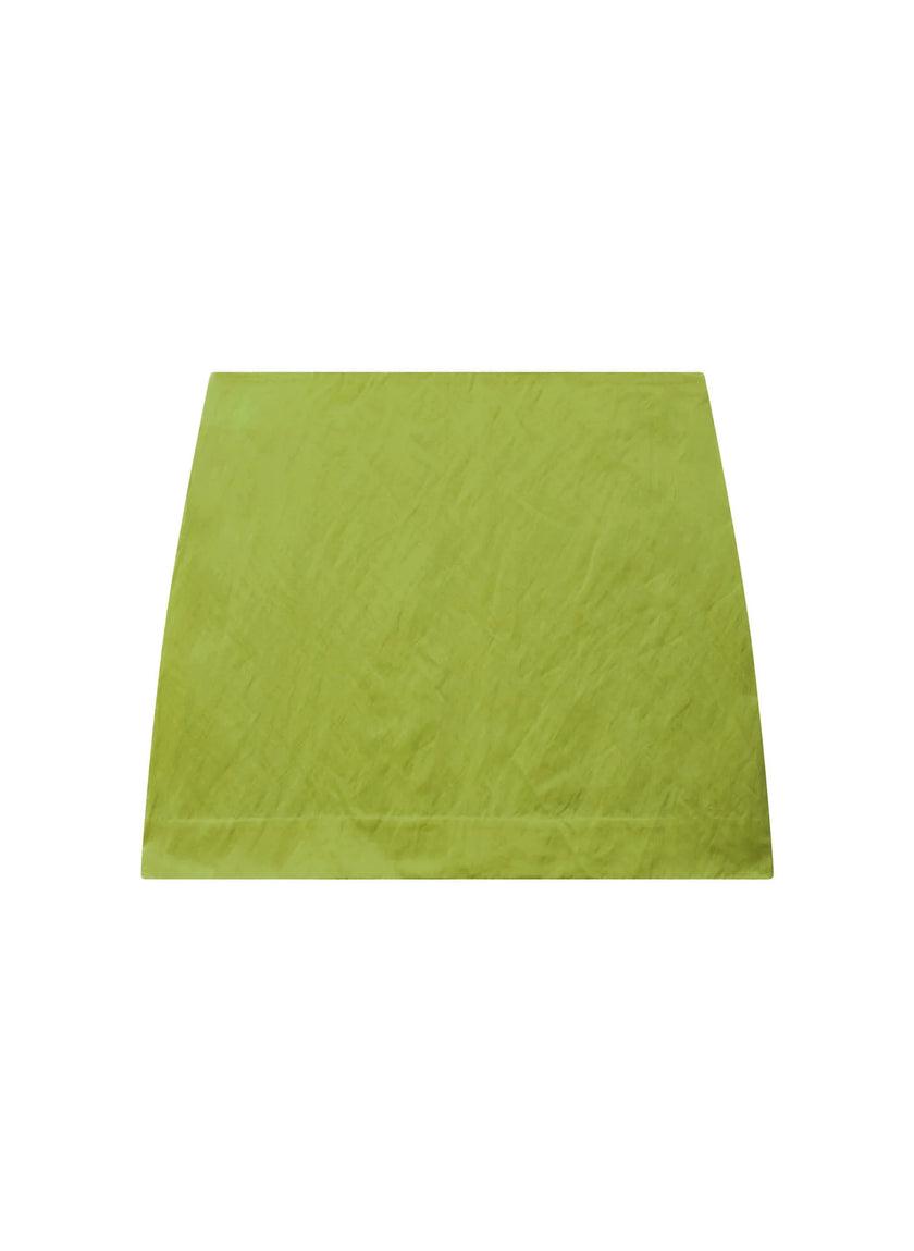 ALC Cotton Satin Mini Skirt