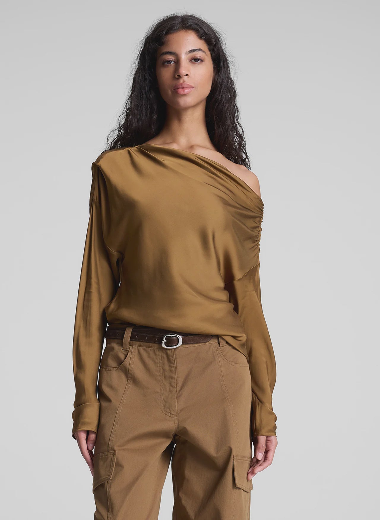 ALC Asymmetric Off Shoulder Top