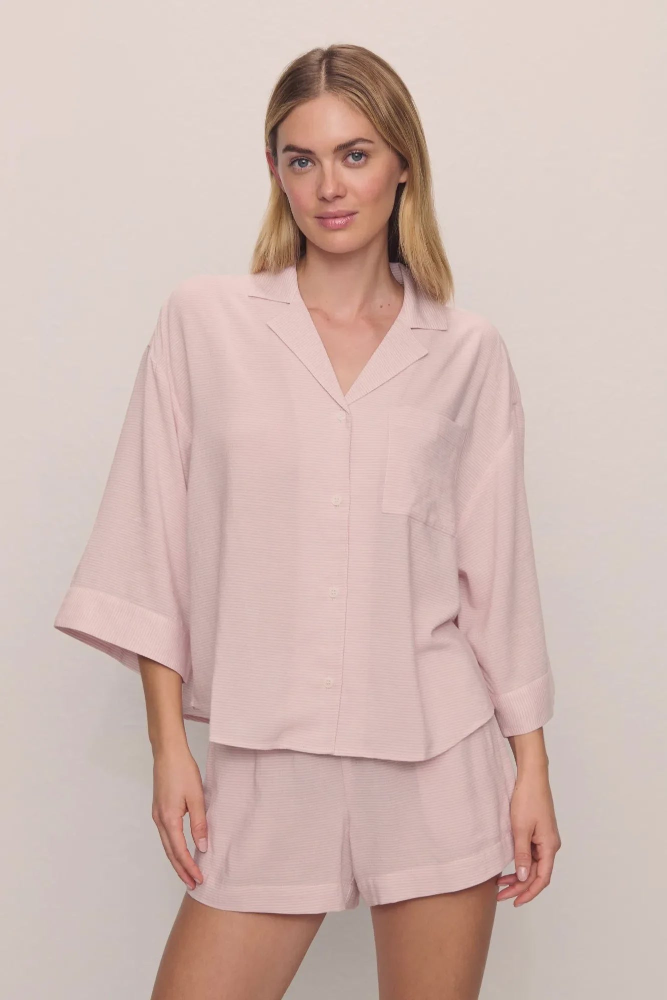 EBE Mauve Relaxed Short Set
